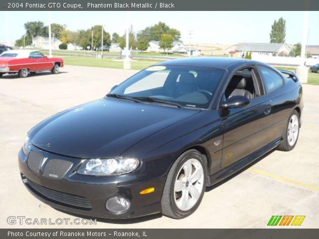 2004 Pontiac GTO Coupe in Phantom Black Metallic