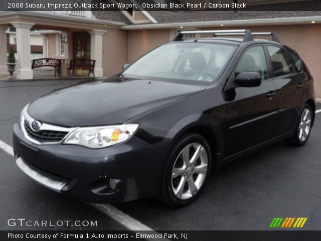 2008 Subaru Impreza Outback Sport Wagon in Obsidian Black Pearl