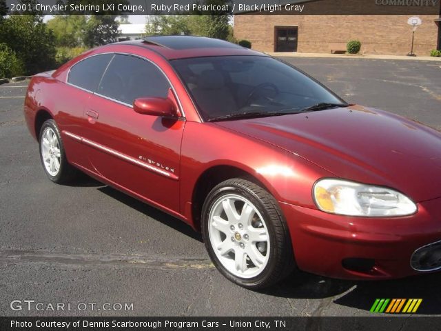 2001 Chrysler Sebring LXi Coupe in Ruby Red Pearlcoat