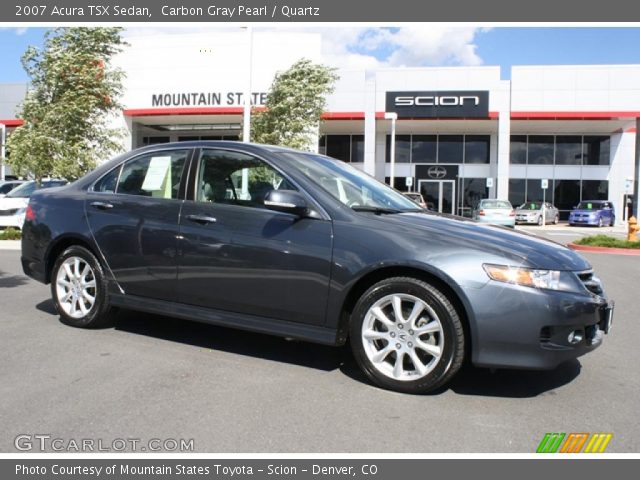2007 Acura TSX Sedan in Carbon Gray Pearl
