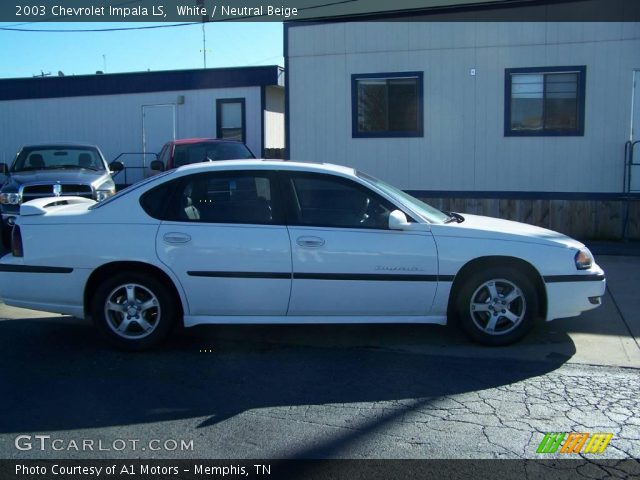 2003 Chevrolet Impala LS in White