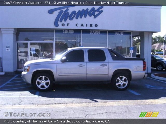 2007 Chevrolet Avalanche Z71 in Silver Birch Metallic