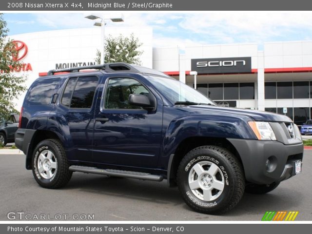 Midnight blue nissan xterra