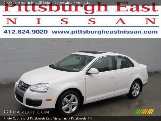 2009 Volkswagen Jetta SE Sedan in Candy White