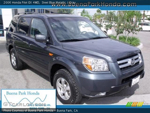 2006 Honda Pilot EX 4WD in Steel Blue Metallic