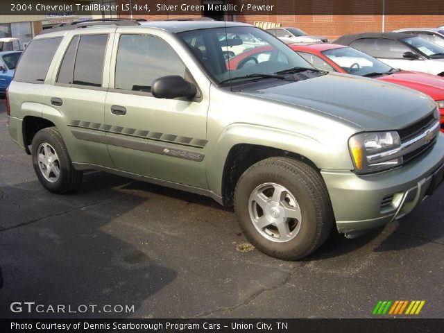 2004 Chevrolet TrailBlazer LS 4x4 in Silver Green Metallic