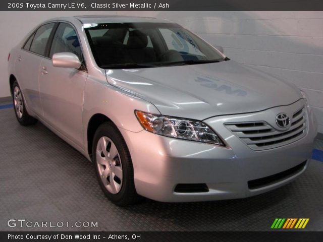 2009 Toyota Camry LE V6 in Classic Silver Metallic