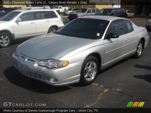 2003 Chevrolet Monte Carlo LS in Galaxy Silver Metallic