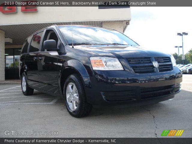 2010 Dodge Grand Caravan SE Hero in Blackberry Metallic