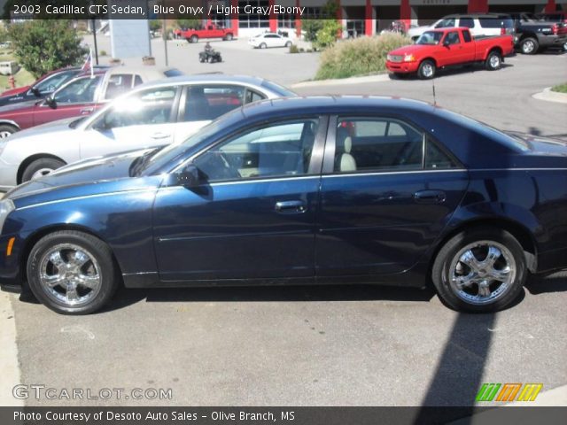 2003 Cadillac CTS Sedan in Blue Onyx