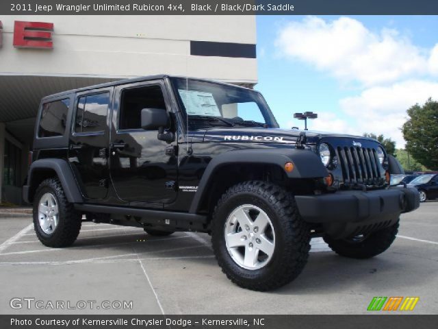 2011 Jeep Wrangler Unlimited Rubicon 4x4 in Black