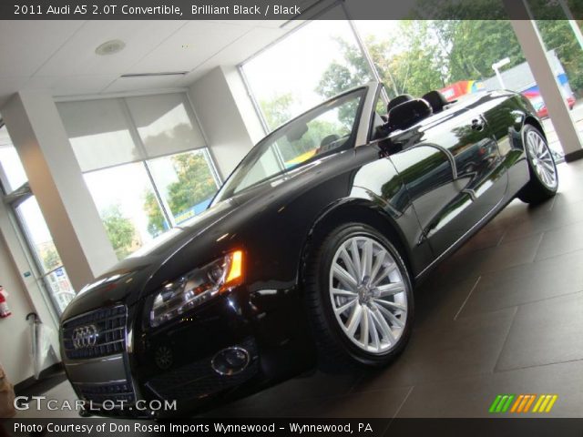 2011 Audi A5 2.0T Convertible in Brilliant Black