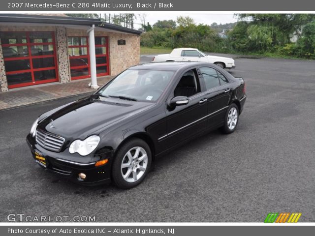 2007 Mercedes-Benz C 280 4Matic Luxury in Black