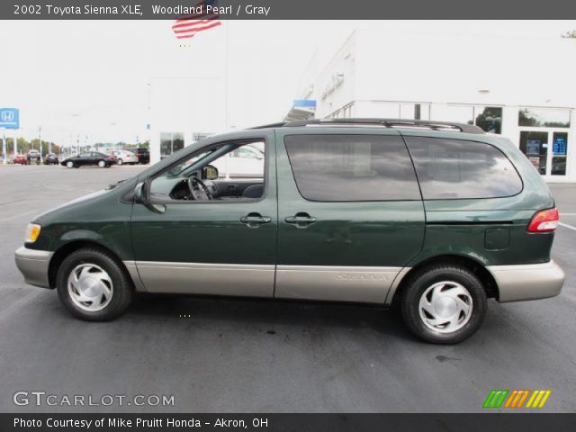 2002 Toyota Sienna XLE in Woodland Pearl