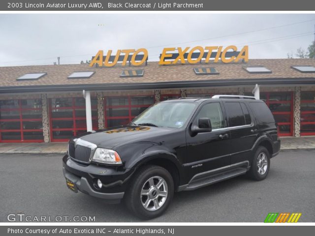 2003 Lincoln Aviator Luxury AWD in Black Clearcoat