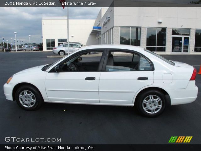 2001 Honda Civic LX Sedan in Taffeta White