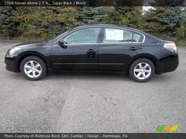 2008 Nissan Altima 2.5 SL in Super Black