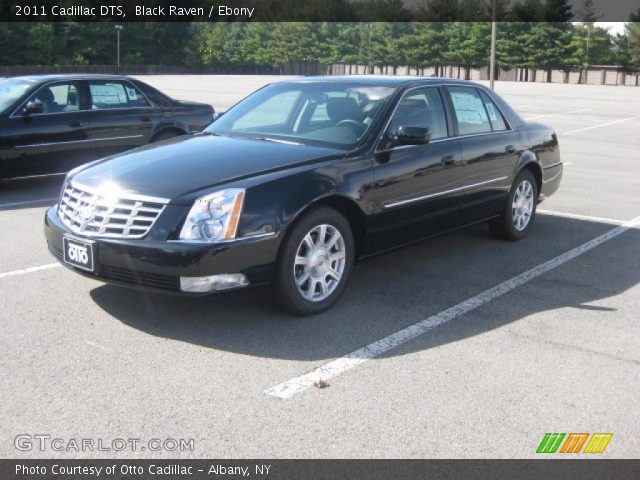 2011 Cadillac DTS  in Black Raven