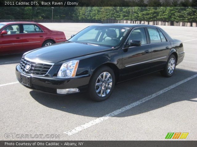 2011 Cadillac DTS  in Black Raven