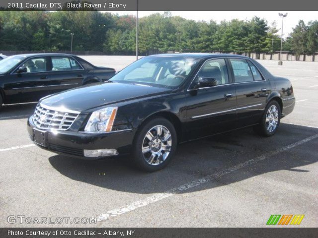 2011 Cadillac DTS  in Black Raven