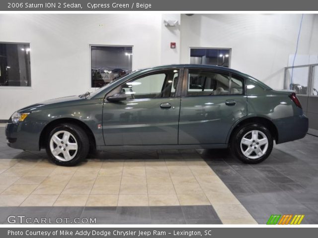 2006 Saturn ION 2 Sedan in Cypress Green