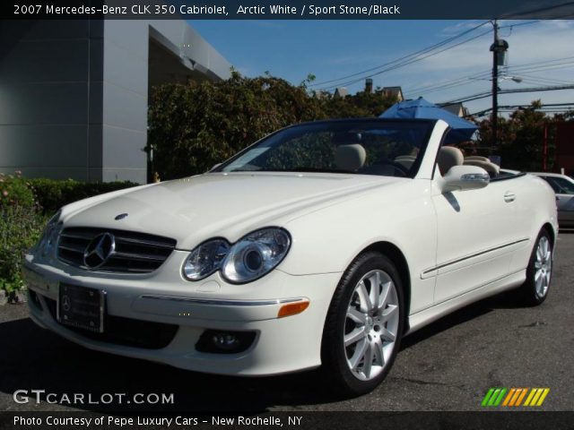 2007 Mercedes-Benz CLK 350 Cabriolet in Arctic White