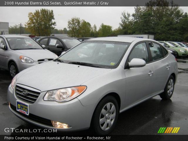 2008 Hyundai Elantra GLS Sedan in QuickSilver Metallic