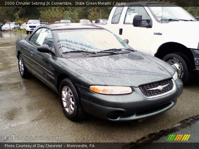 2000 Chrysler Sebring JX Convertible in Shale Green Metallic