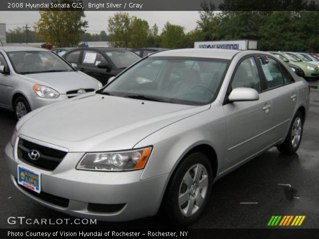 2008 Hyundai Sonata GLS in Bright Silver