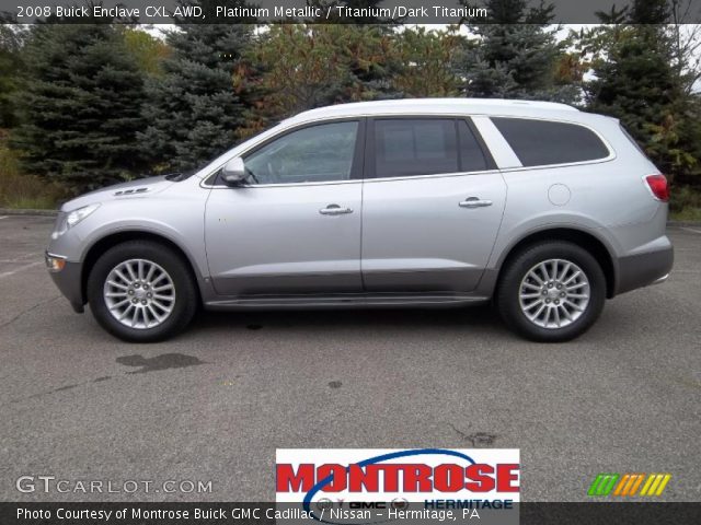 2008 Buick Enclave CXL AWD in Platinum Metallic