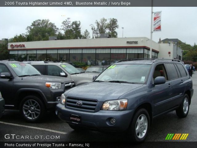 2006 Toyota Highlander Limited 4WD in Bluestone Metallic