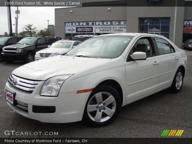 2008 Ford Fusion SE in White Suede
