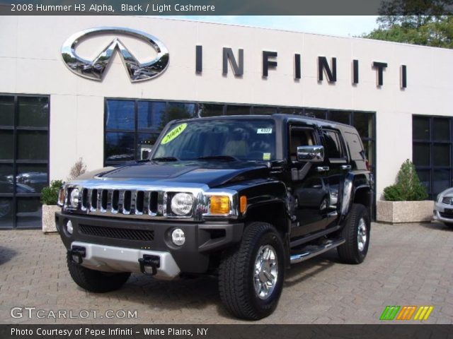 2008 Hummer H3 Alpha in Black