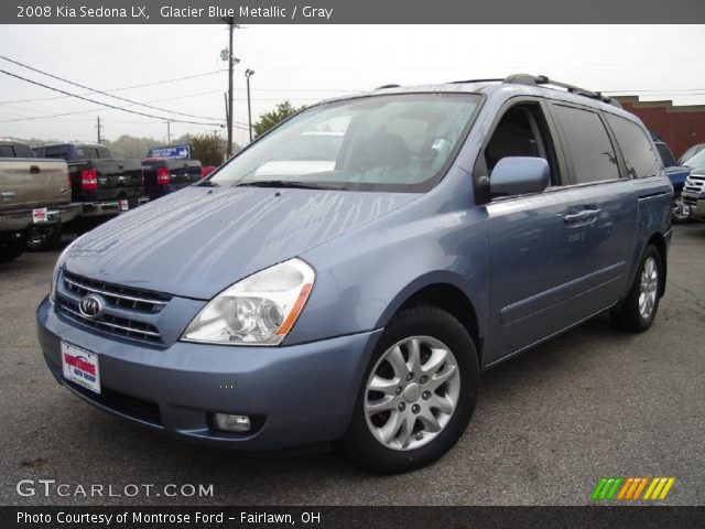 2008 Kia Sedona LX in Glacier Blue Metallic