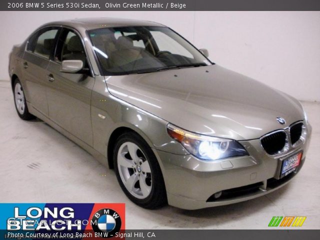 2006 BMW 5 Series 530i Sedan in Olivin Green Metallic