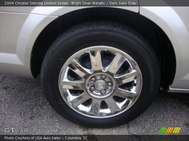 2004 Chrysler Sebring Limited Sedan in Bright Silver Metallic