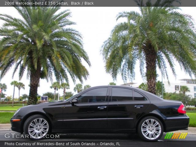 2008 Mercedes-Benz E 350 Sedan in Black