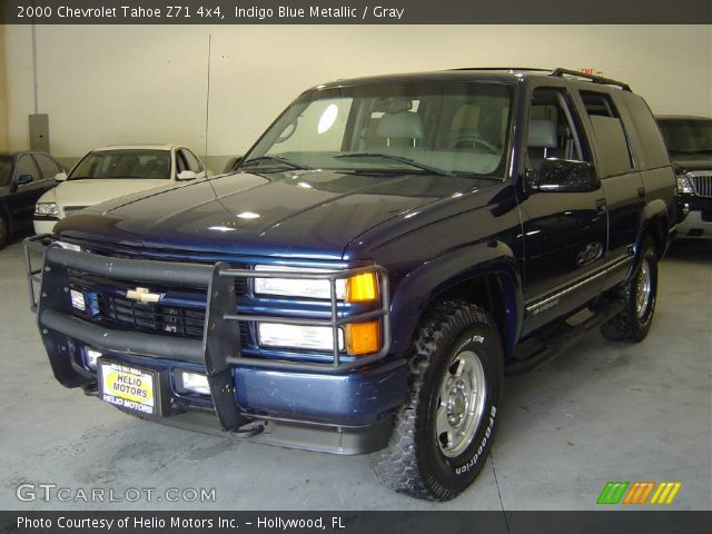2000 Chevrolet Tahoe Z71 4x4 in Indigo Blue Metallic