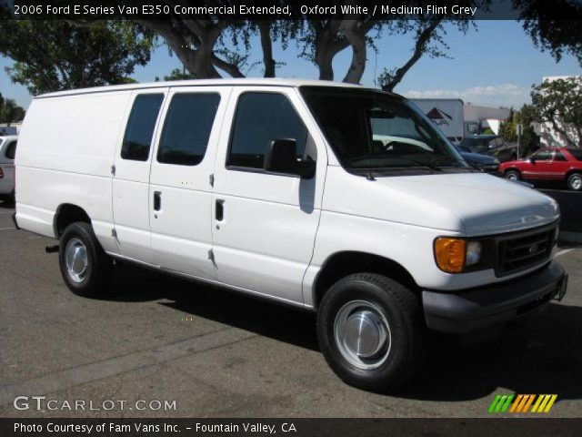 2006 Ford E Series Van E350 Commercial Extended in Oxford White
