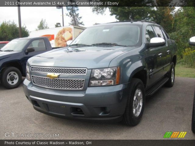 2011 Chevrolet Avalanche LS 4x4 in Blue Granite Metallic