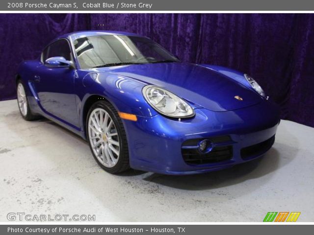 2008 Porsche Cayman S in Cobalt Blue