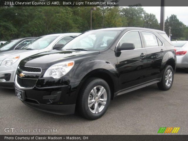 2011 Chevrolet Equinox LS AWD in Black