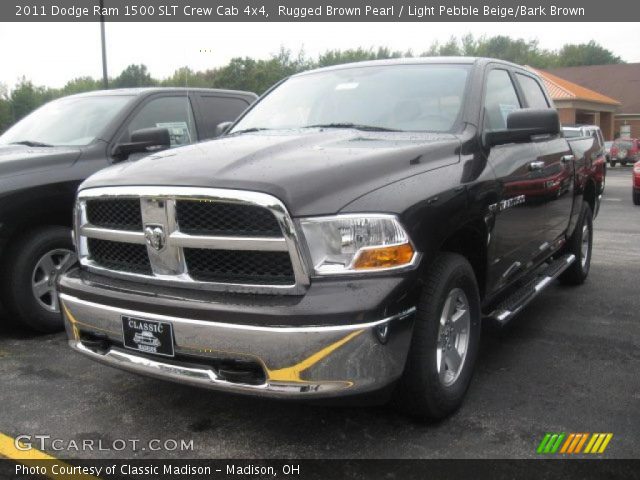 2011 Dodge Ram 1500 SLT Crew Cab 4x4 in Rugged Brown Pearl