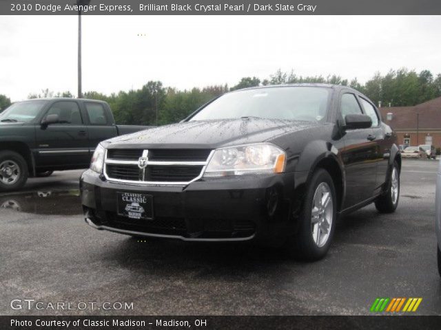 2010 Dodge Avenger Express in Brilliant Black Crystal Pearl. Click to ...