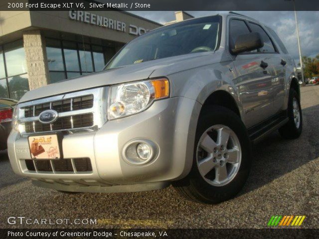 2008 Ford Escape XLT V6 in Silver Metallic