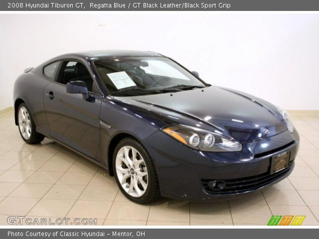 2008 Hyundai Tiburon GT in Regatta Blue