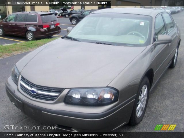 2002 Chevrolet Impala  in Medium Bronzemist Metallic