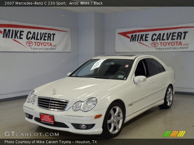 2007 Mercedes-Benz C 230 Sport in Arctic White