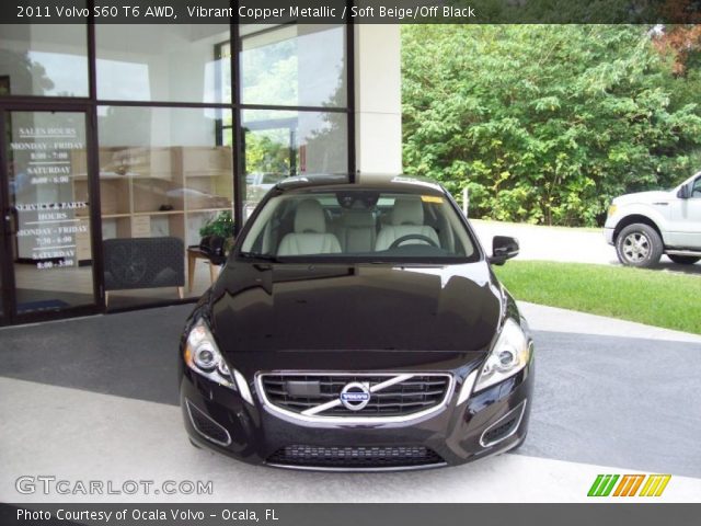 2011 Volvo S60 T6 AWD in Vibrant Copper Metallic