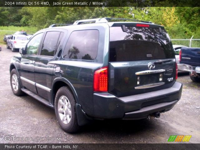 2004 Infiniti QX 56 4WD in Jade Green Metallic